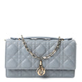 Lambskin Cannage Mini My Dior Top Handle Clutch Cloud Blue AT My store