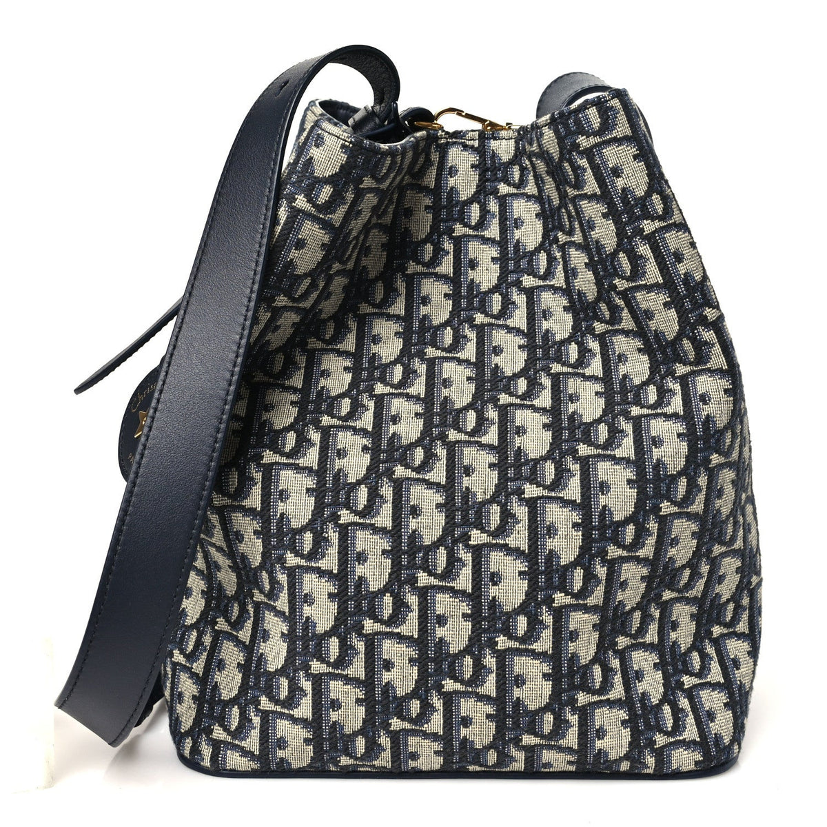 Oblique Bucket Bag Blue AT My store