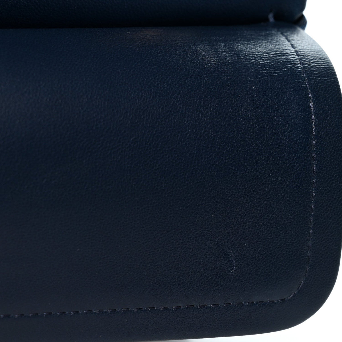 Printed Denim Quilted Medium Double Flap Light Blue At My store