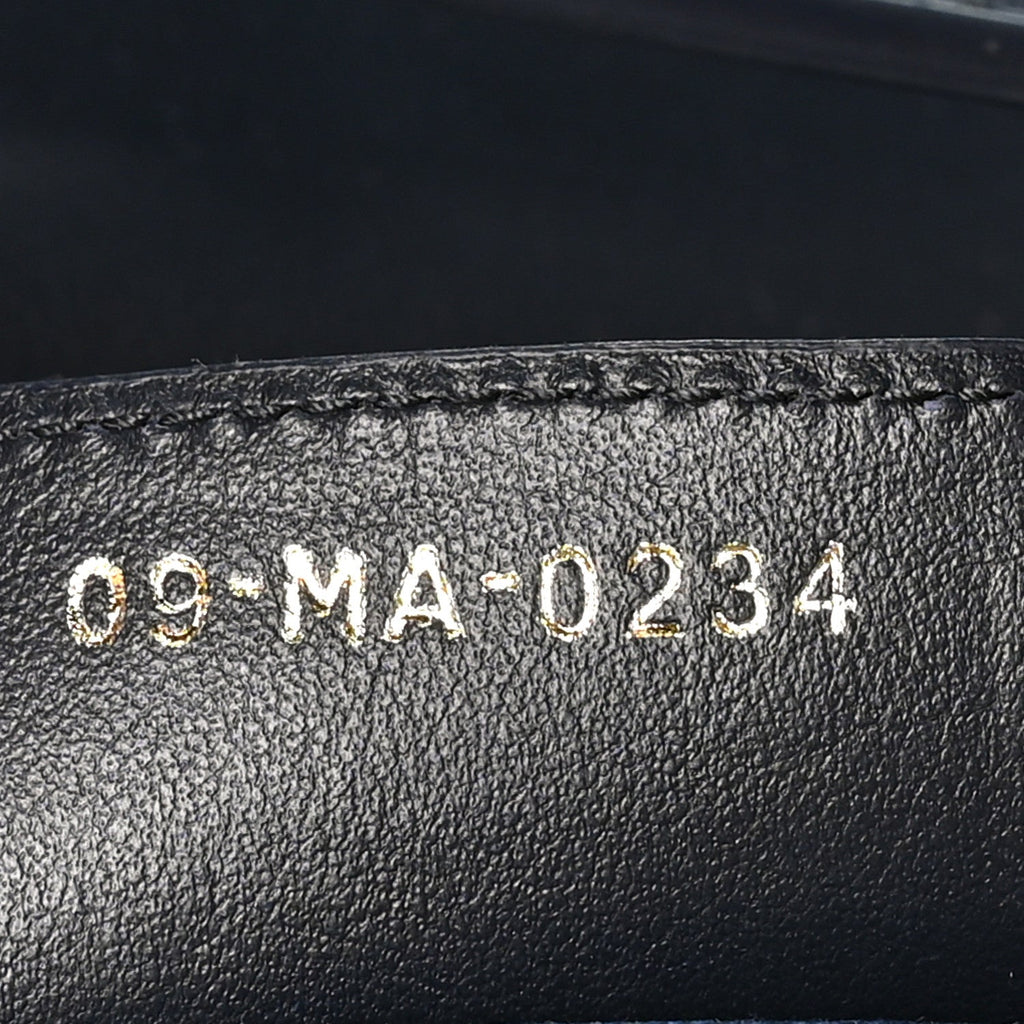 Denim Oblique Jacquard Saddle Bag With Strap Blue AT My store