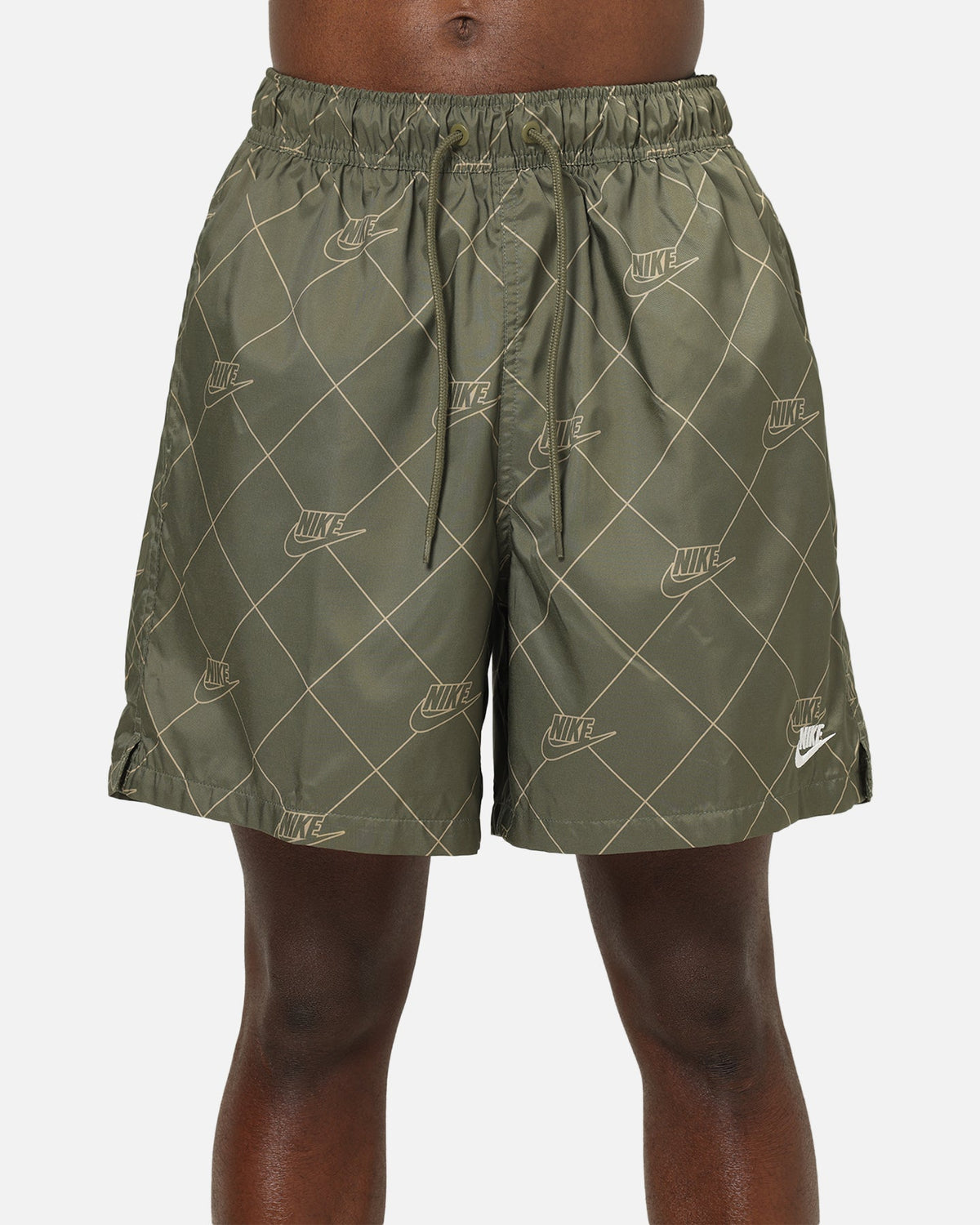 Top Seller Nike Sportswear Club Woven Flow Shorts Medium Olive/White