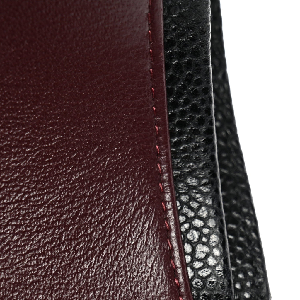 Caviar Quilted Jumbo Double Flap Black At My store
