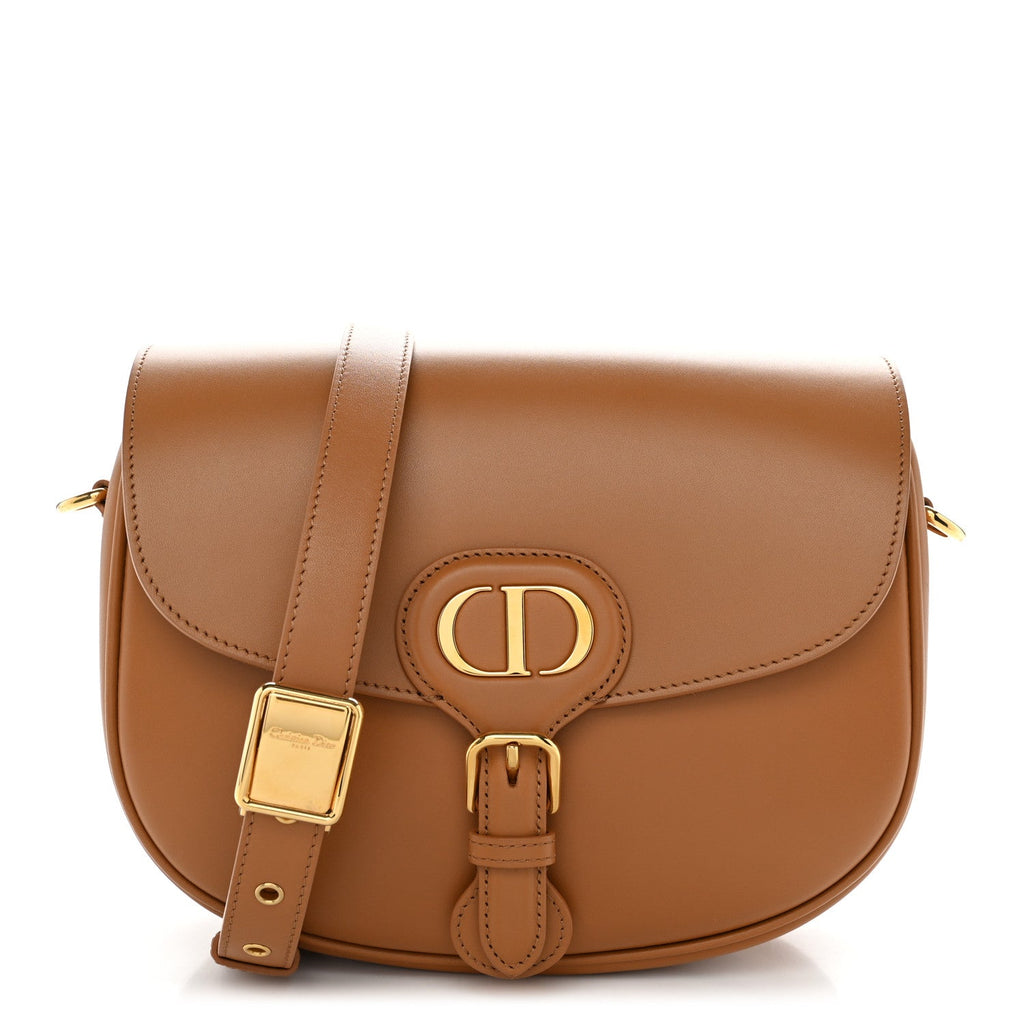Box Calfskin Medium Bobby Flap Camel AT My store
