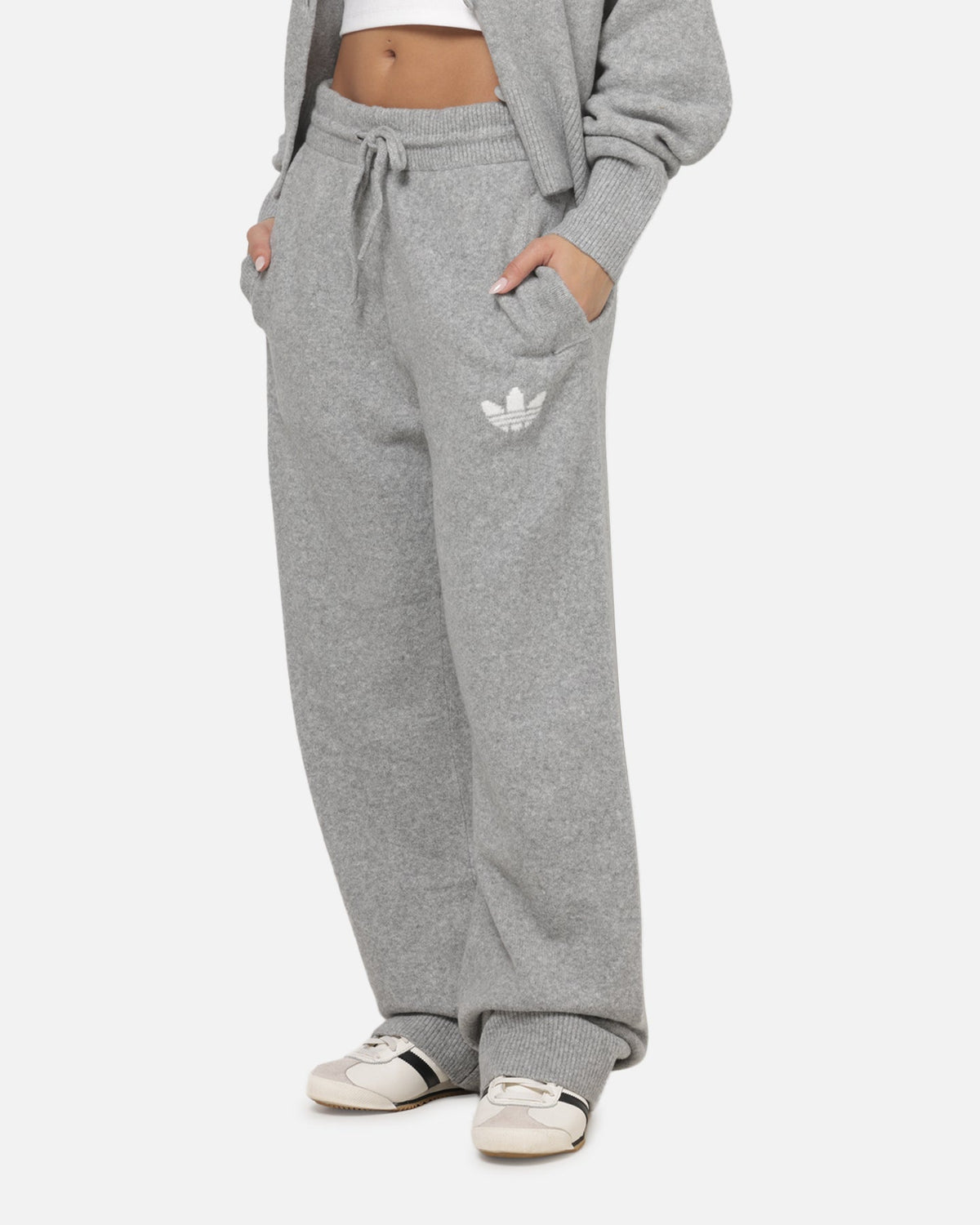 Best-Selling Adidas Women's Essentials Knit Pants Medium Grey Heather