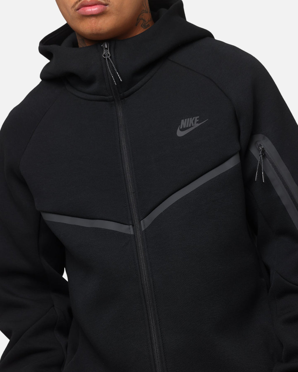 Top Seller Nike Sportswear Tech Fleece Windrunner Jacket Black/Black
