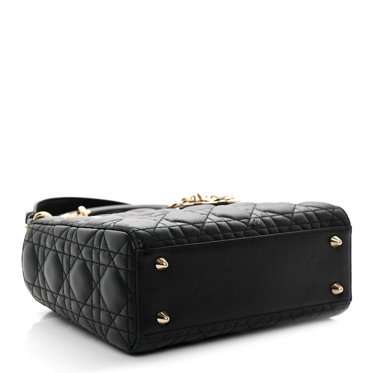 Lambskin Cannage Small My ABCDior Lady Dior Black AT My store