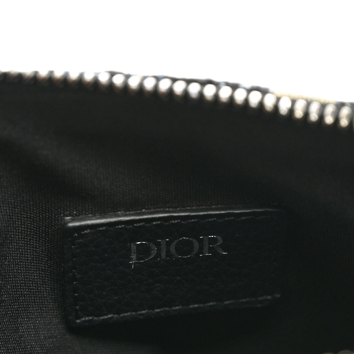 Oblique Jacquard Dior 8 Pouch With Strap Blue Black AT My store