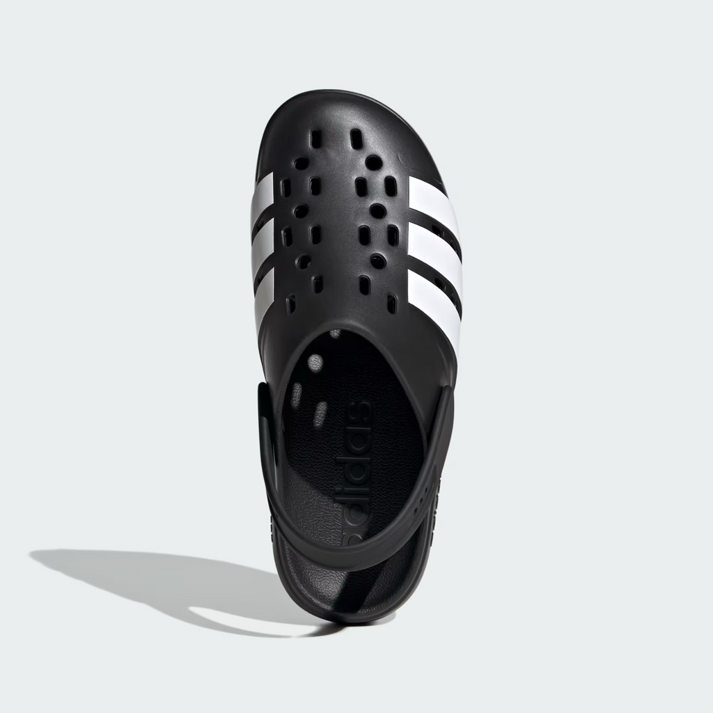 New Arrival Adidas Original ADILETTE CLOG  -Men -  BLACK WHI