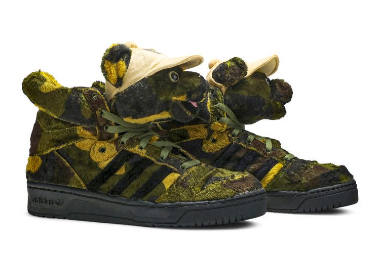 adidas JS Camo Bear Jeremy Scott dealsale365