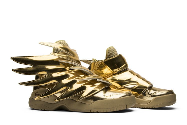 adidas JS Wings Jeremy Scott Solid Gold dealsale365