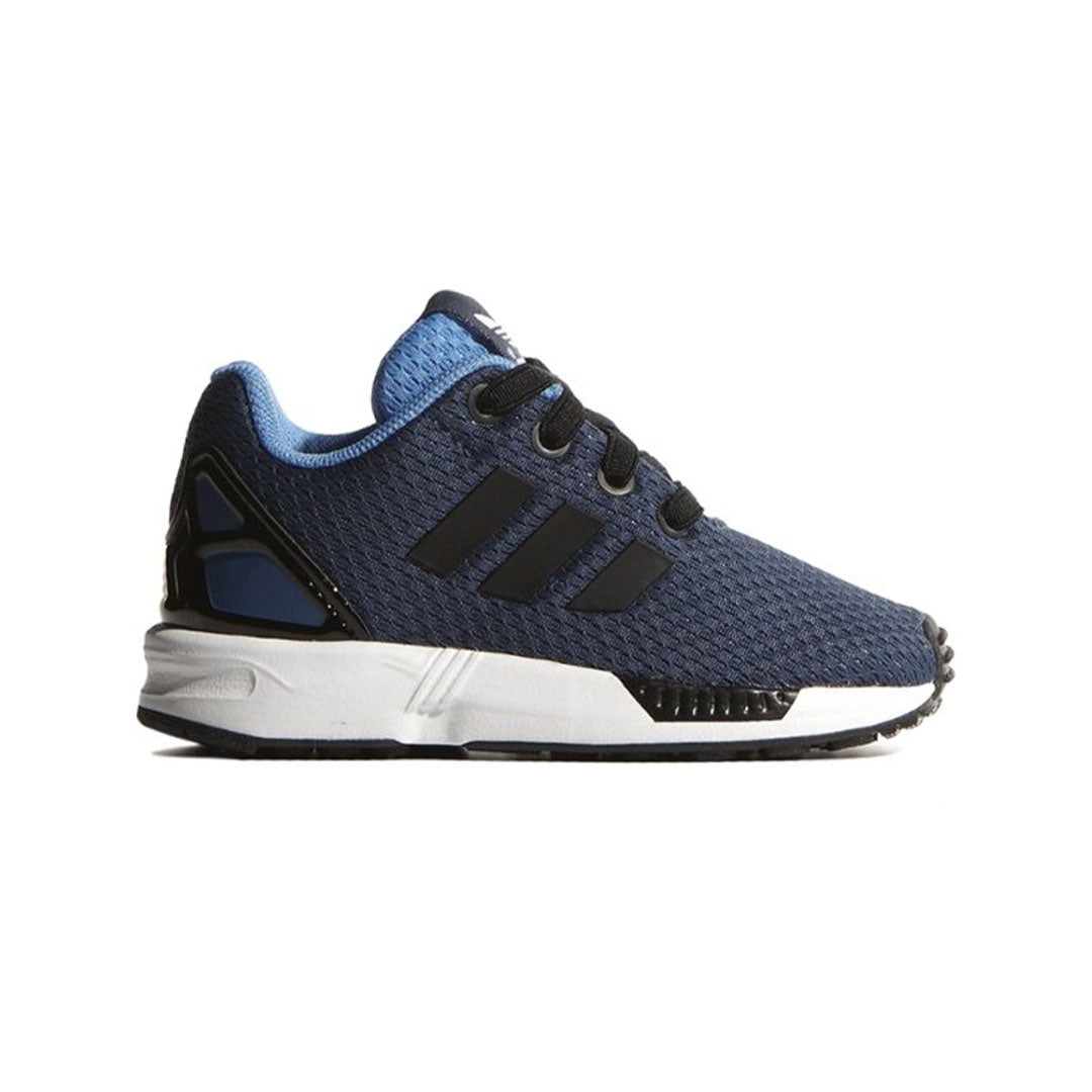 New Arrival Adidas Original ZX FLUX EL Infant - RICBLU/CBLACK/FTWWHT/BLEOPU/NOIESS/FTWBLA