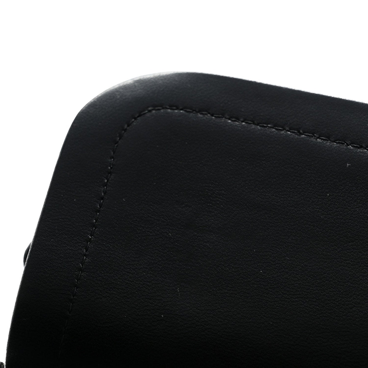 Lambskin Quilted Medium Double Flap Black At My store