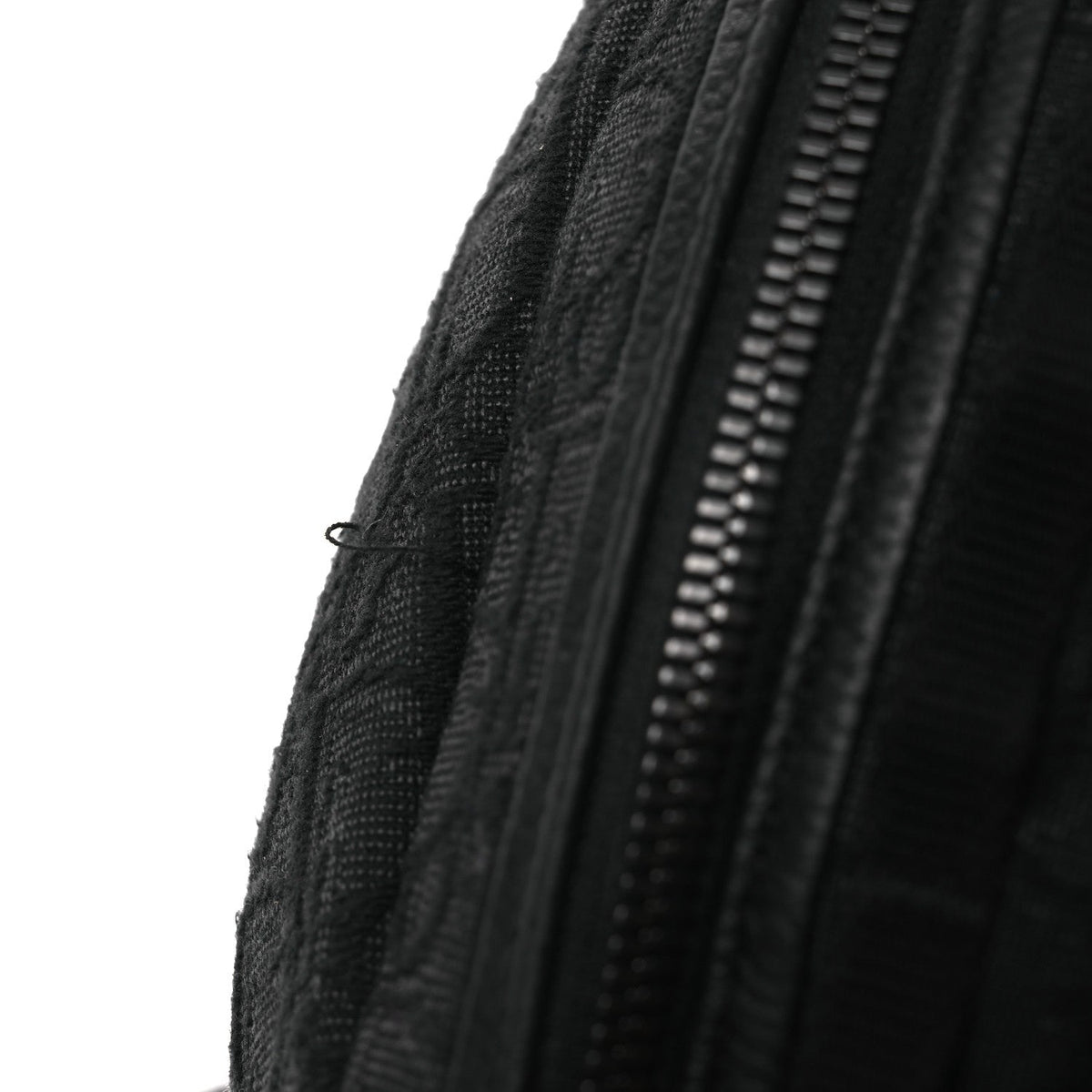 Grained Calfskin Oblique Scarab Sling Bag Black AT My store