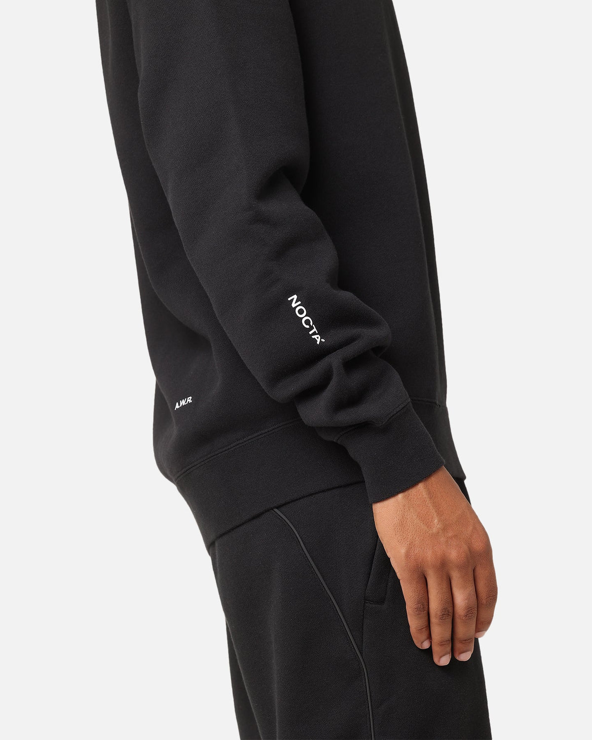 Top Seller Nike Nocta Fleece Crewneck Black/White