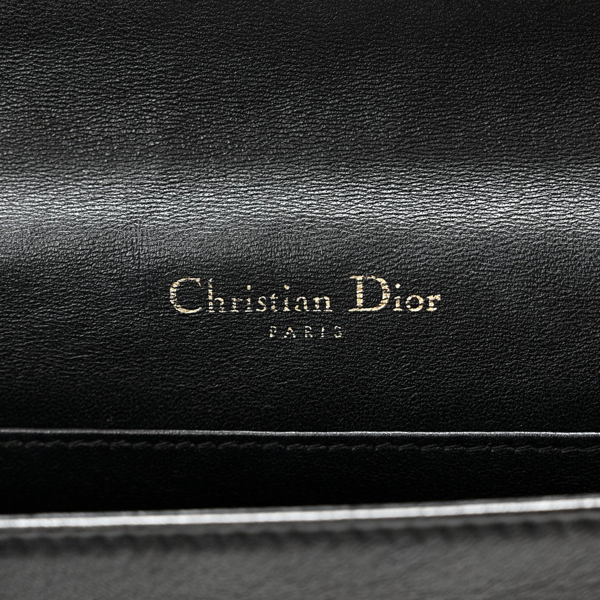 Lambskin Cannage Lady Dior Pouch Black AT My store