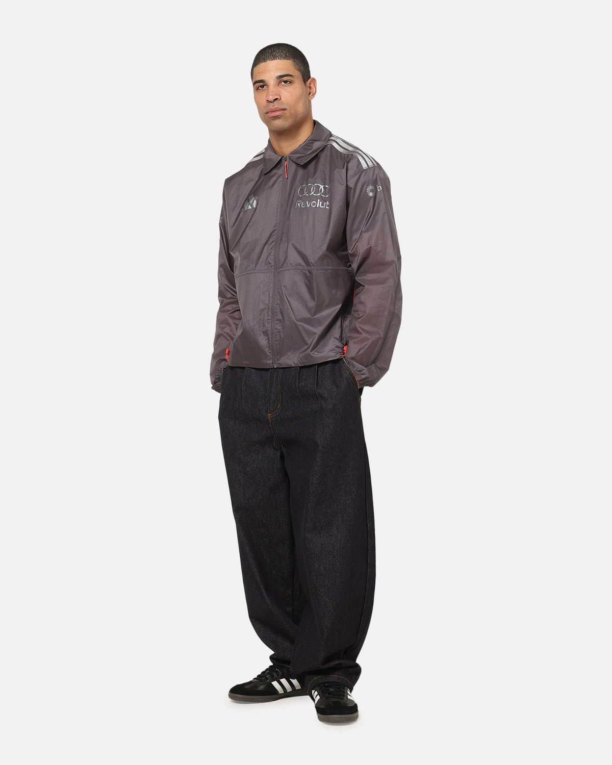 Best-Selling Adidas Audi Revolut F1 Team Driver Paddock Jacket Grey