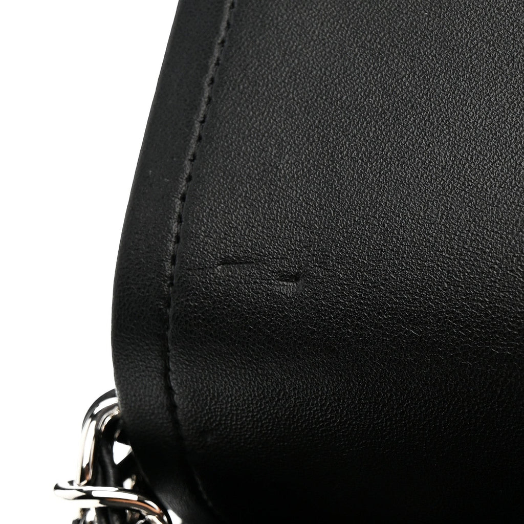Lambskin Quilted Jumbo Double Flap Black At My store