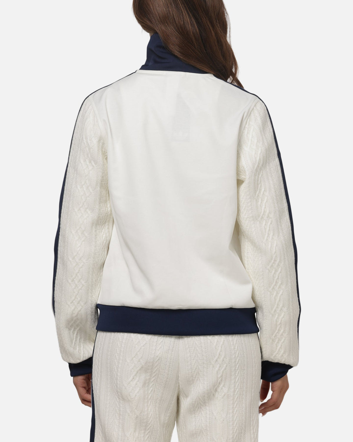 Best-Selling Adidas Women's Knit Classic Track Top Off White