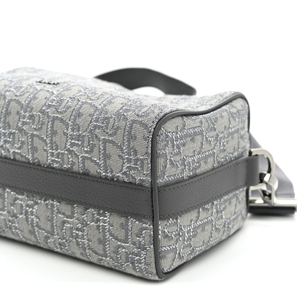Oblique Jacquard Lingot 22 Bag Silver AT My store
