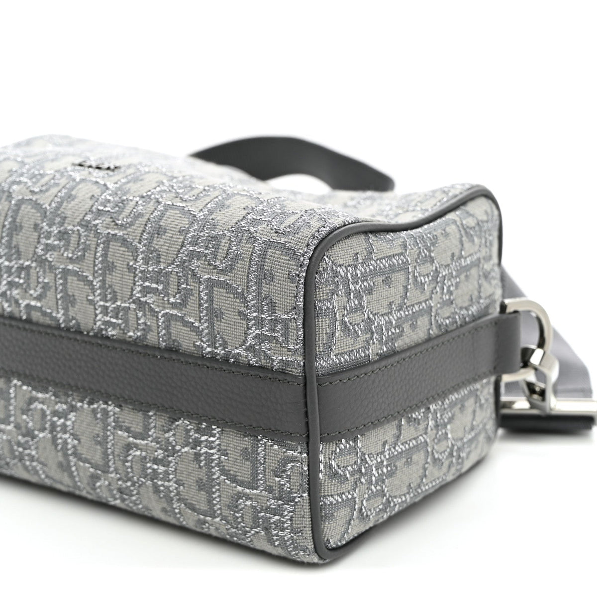 Oblique Jacquard Lingot 22 Bag Silver AT My store