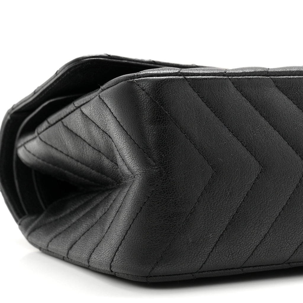 Sheepskin Chevron Quilted 2.55 Reissue 225 Double Flap So Black At My store