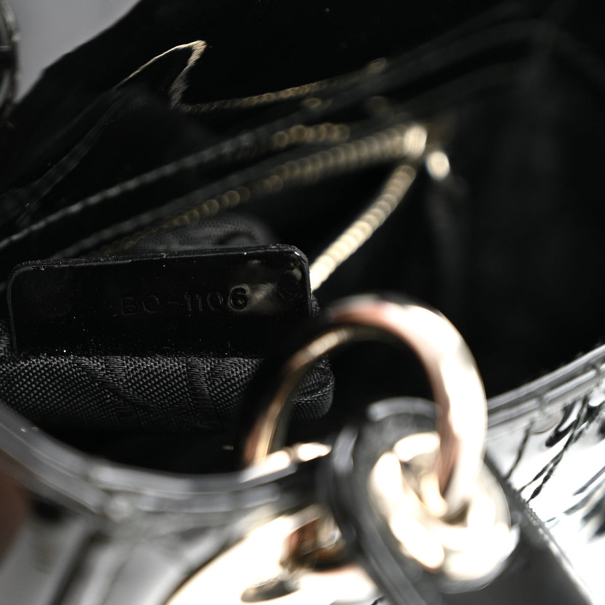 Patent Cannage Mini Lady Dior Black AT My store