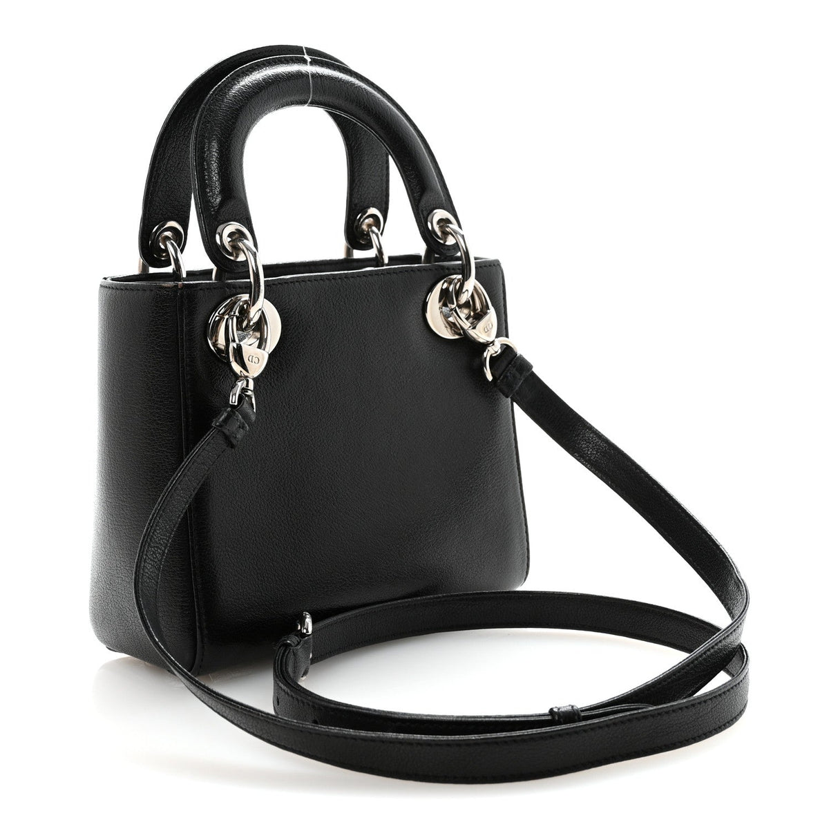 Goatskin Sequin Embroidered Mini Lady Dior Black AT My store