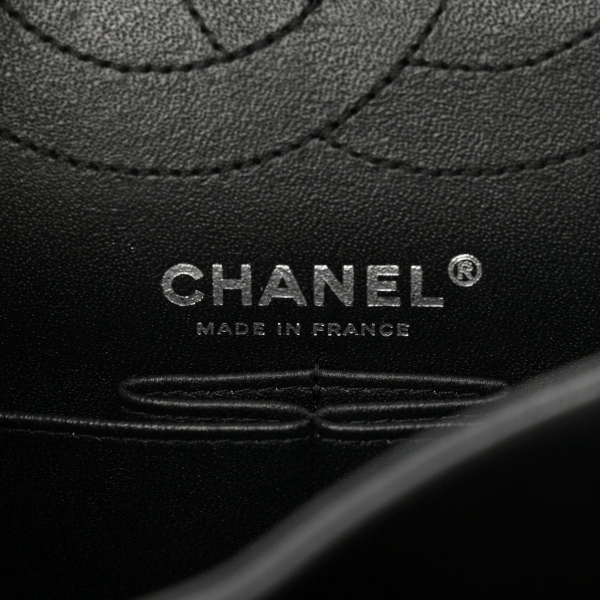 Sheepskin Chevron Quilted 2.55 Reissue 225 Double Flap So Black At My store