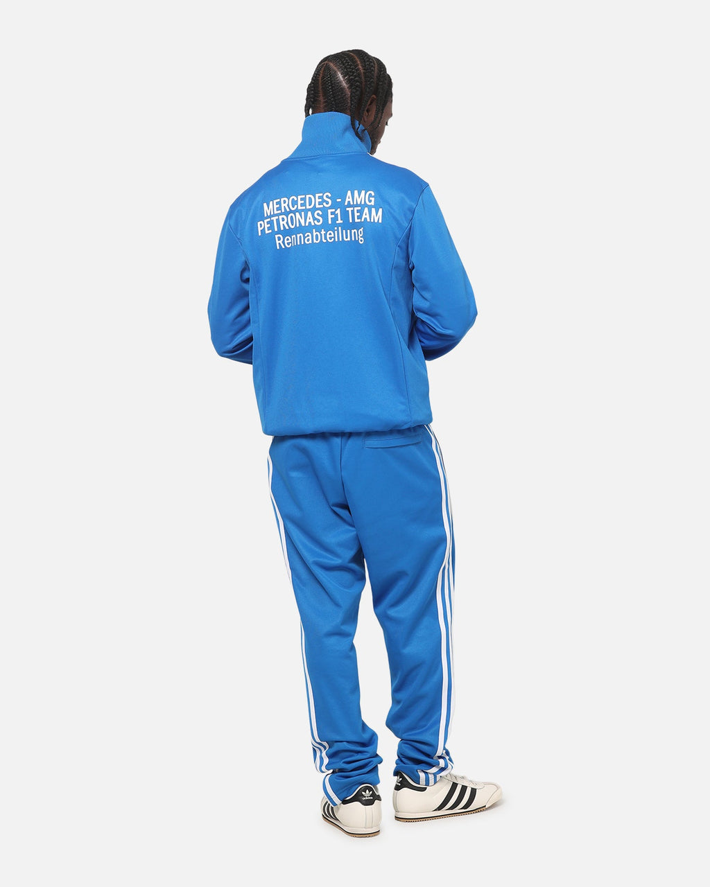 Best-Selling Adidas Mercedes-AMG Petronas Formula 1 Track Jacket Blue