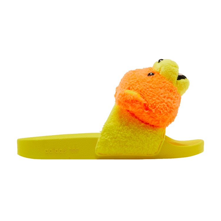 adidas JS Adilette Jeremy Scott Teddy Yellow dealsale365