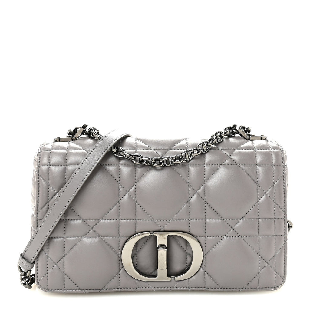 Calfskin Macrocannage Medium Caro Bag Iron Grey AT My store