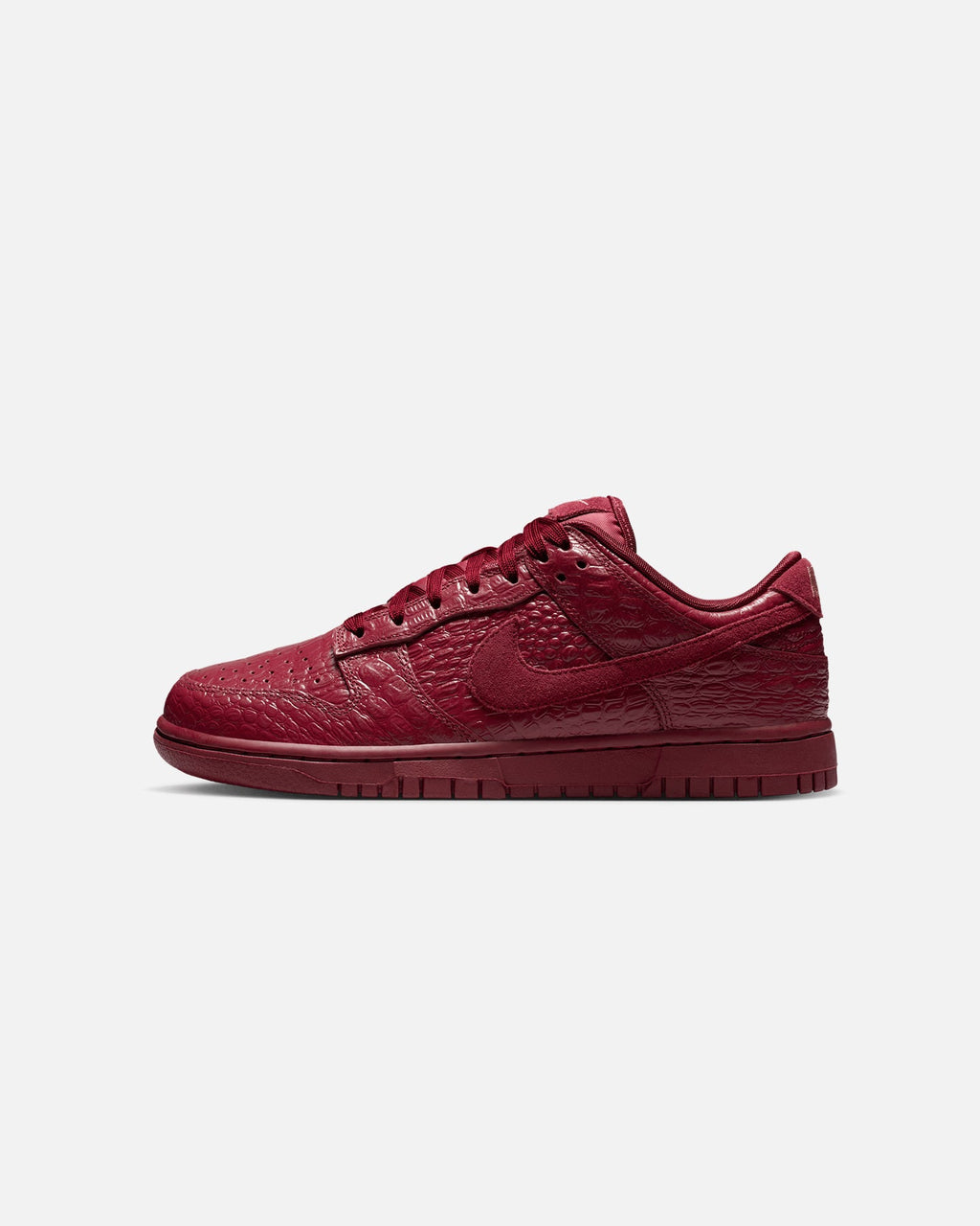 Top Seller Nike Women's Dunk Low "Croc Skin" Team Red