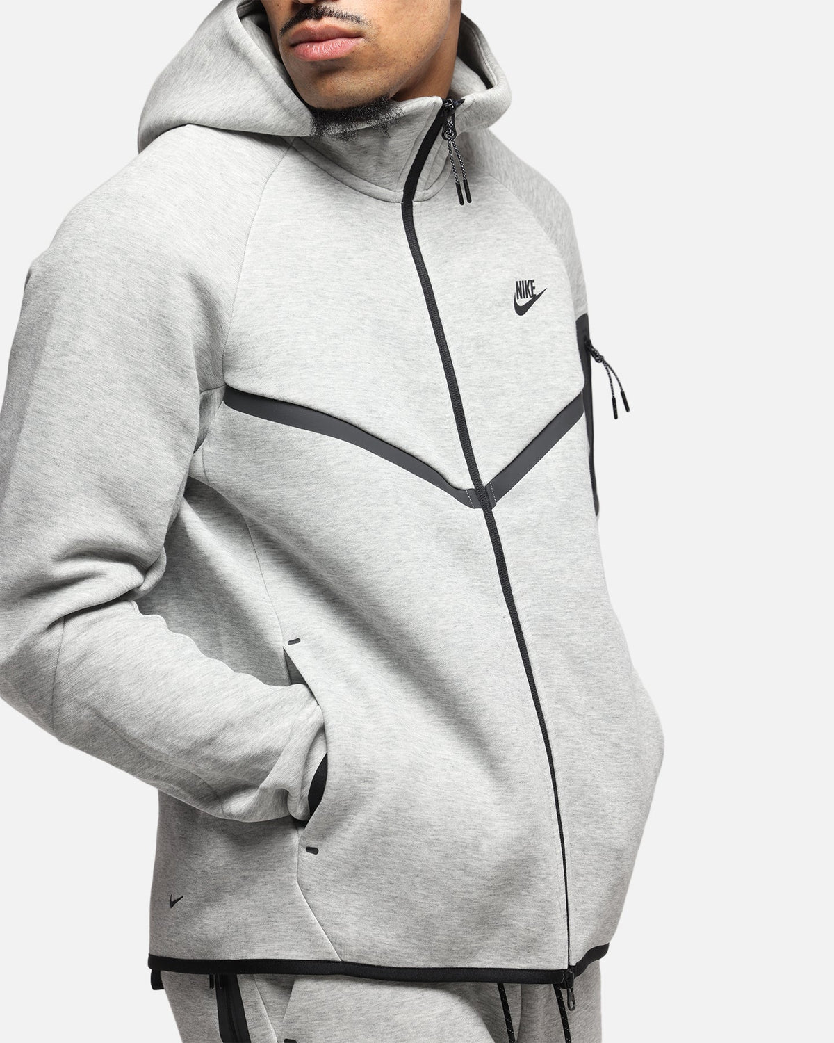Top Seller Nike Sportswear Tech Fleece Windrunner Jacket Dark Grey Heather