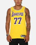 Top Seller Nike Luka Doncic Los Angeles Lakers #77 Icon Edition 2022/23 Nike Dri-Fit NBA Swingman Jersey Amarillo/Doncic