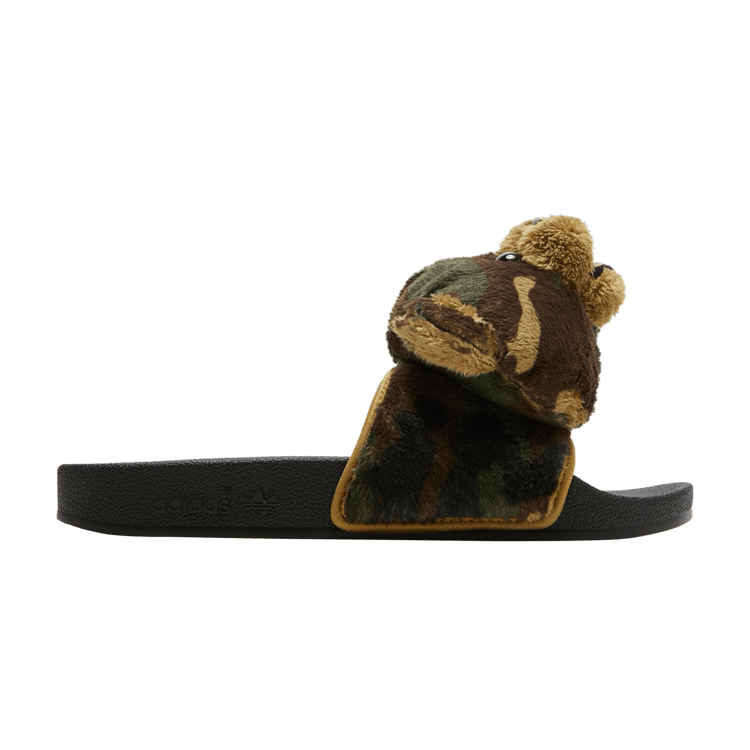 adidas JS Adilette Jeremy Scott Teddy Camo dealsale365