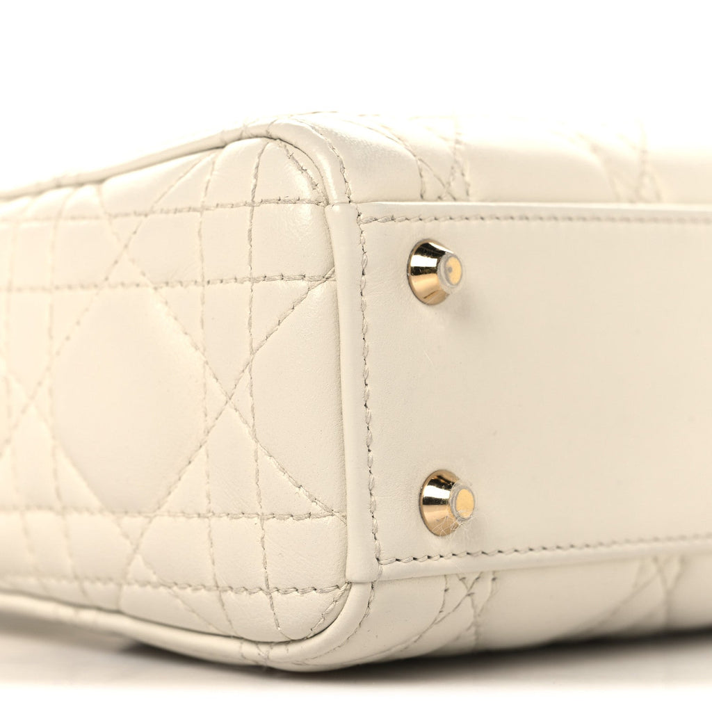 Lambskin Cannage Small My ABCDior Lady Dior Latte AT My store