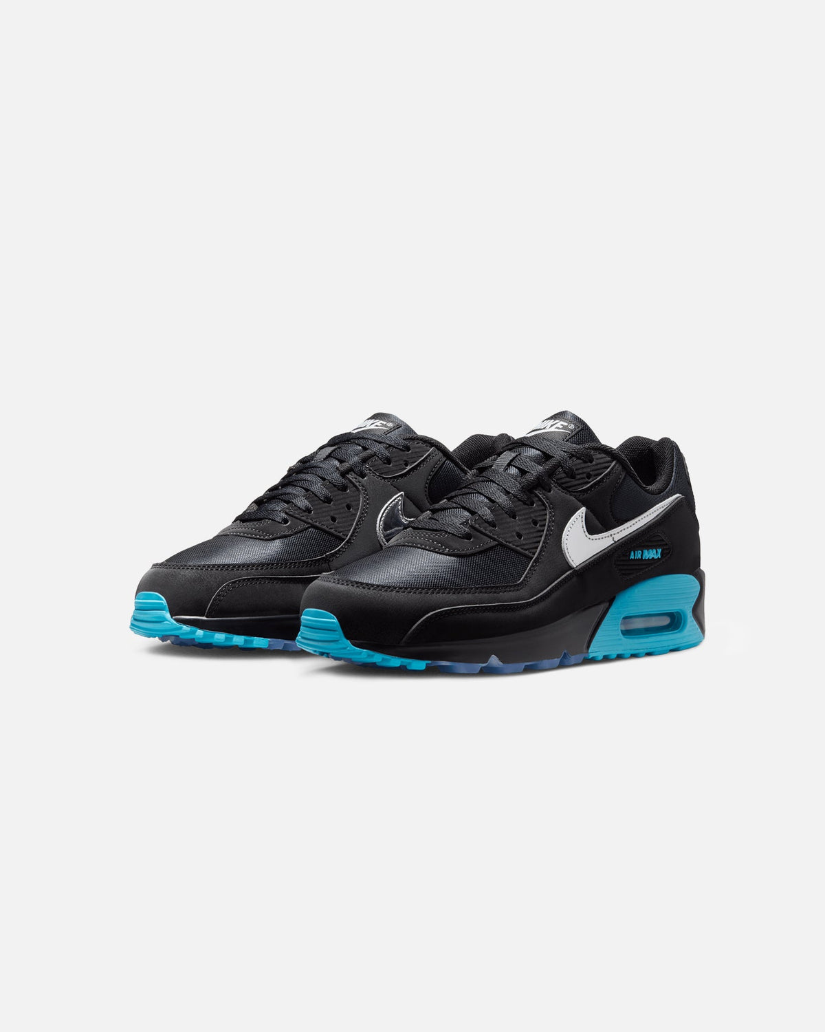 Top Seller Nike Air Max 90 Premium Black/Chrome/White
