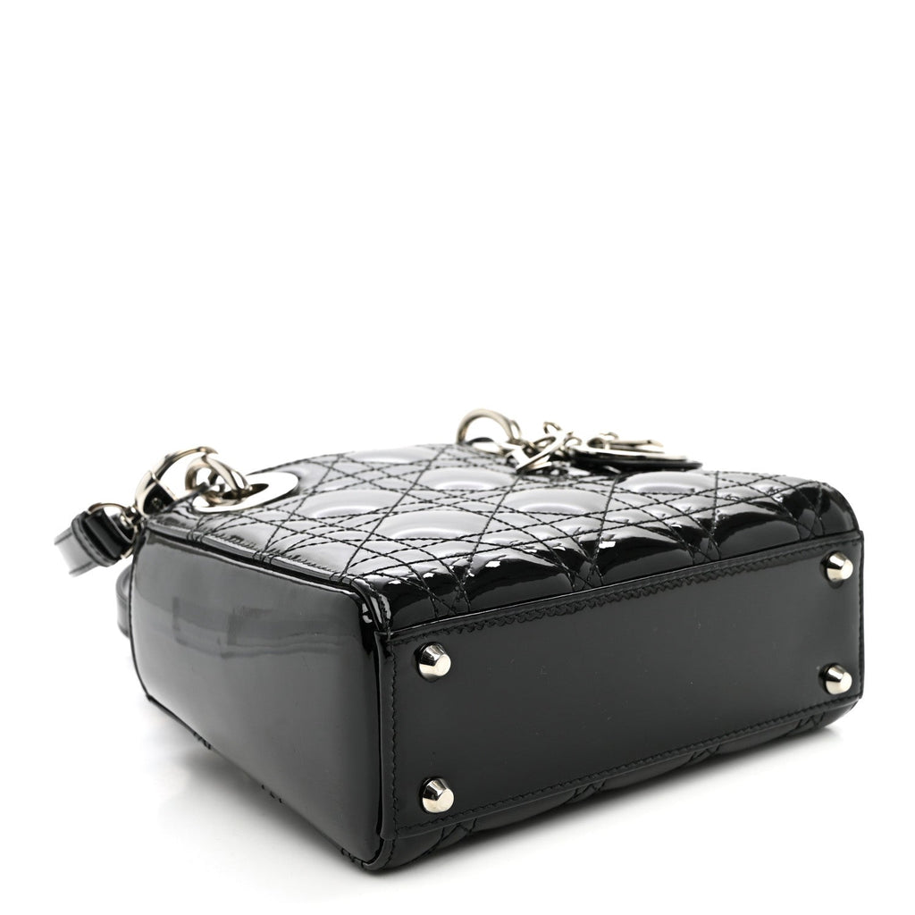 Patent Cannage Mini Lady Dior Black AT My store