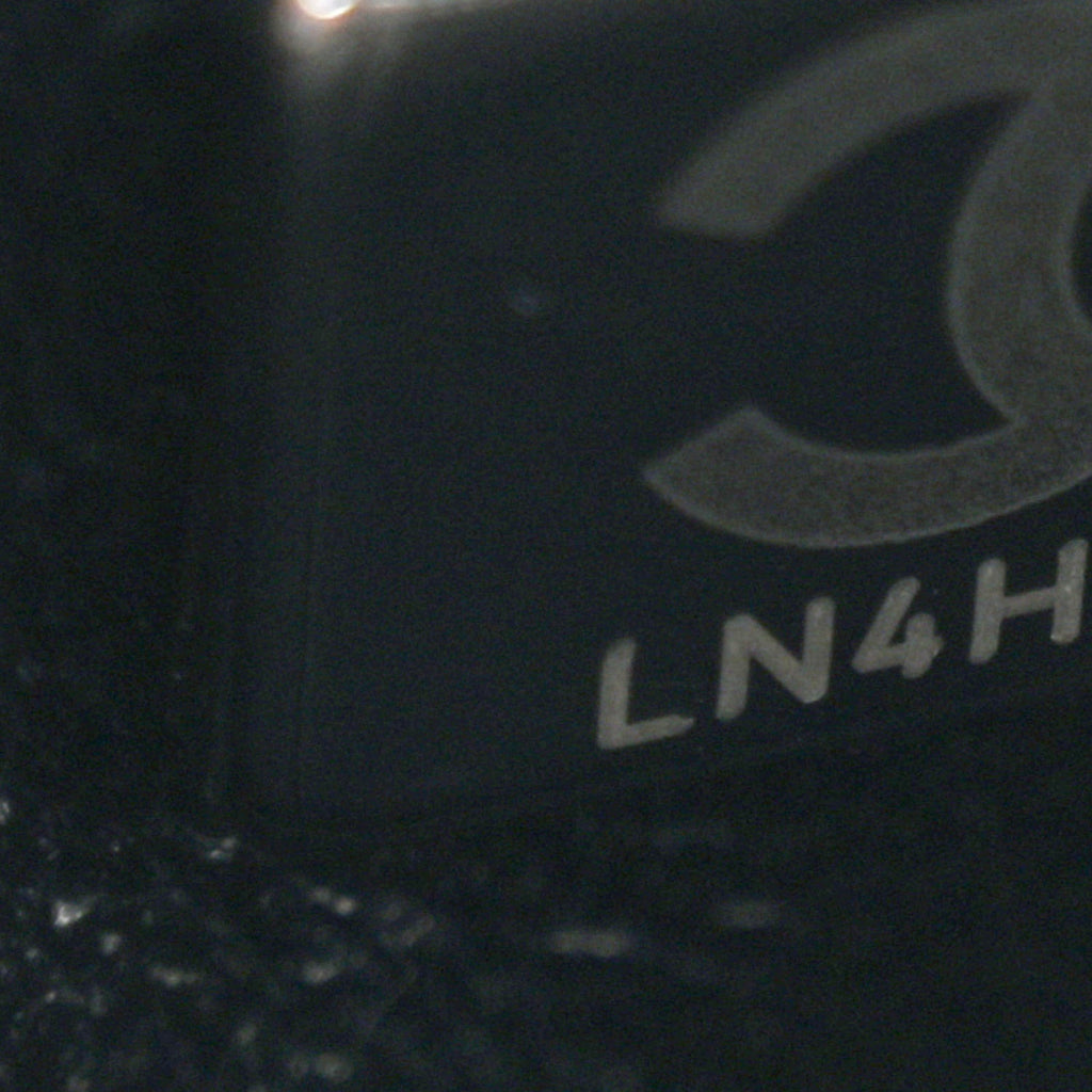 Lambskin Chevron Quilted Medium Double Flap Black At My store