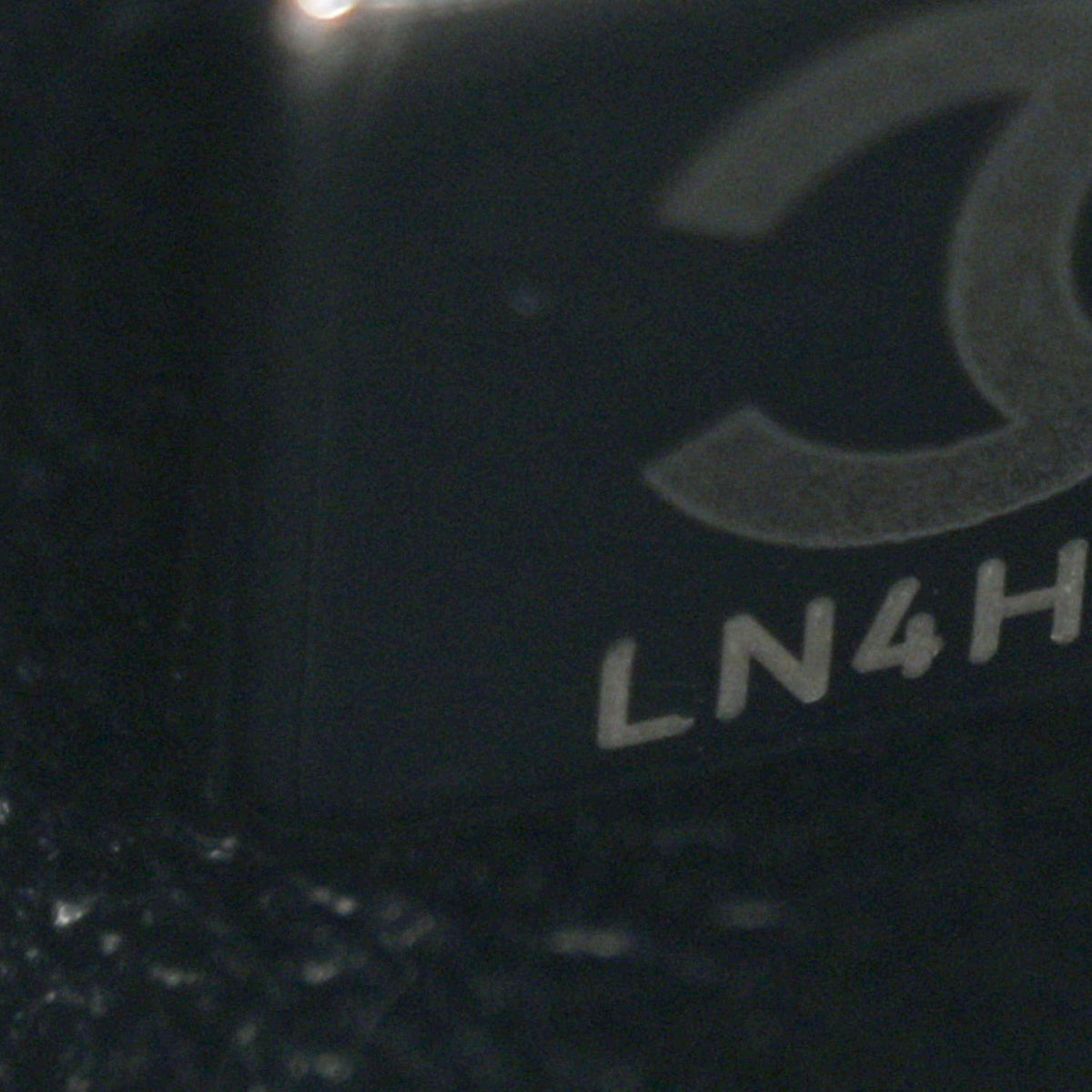 Lambskin Chevron Quilted Medium Double Flap Black At My store