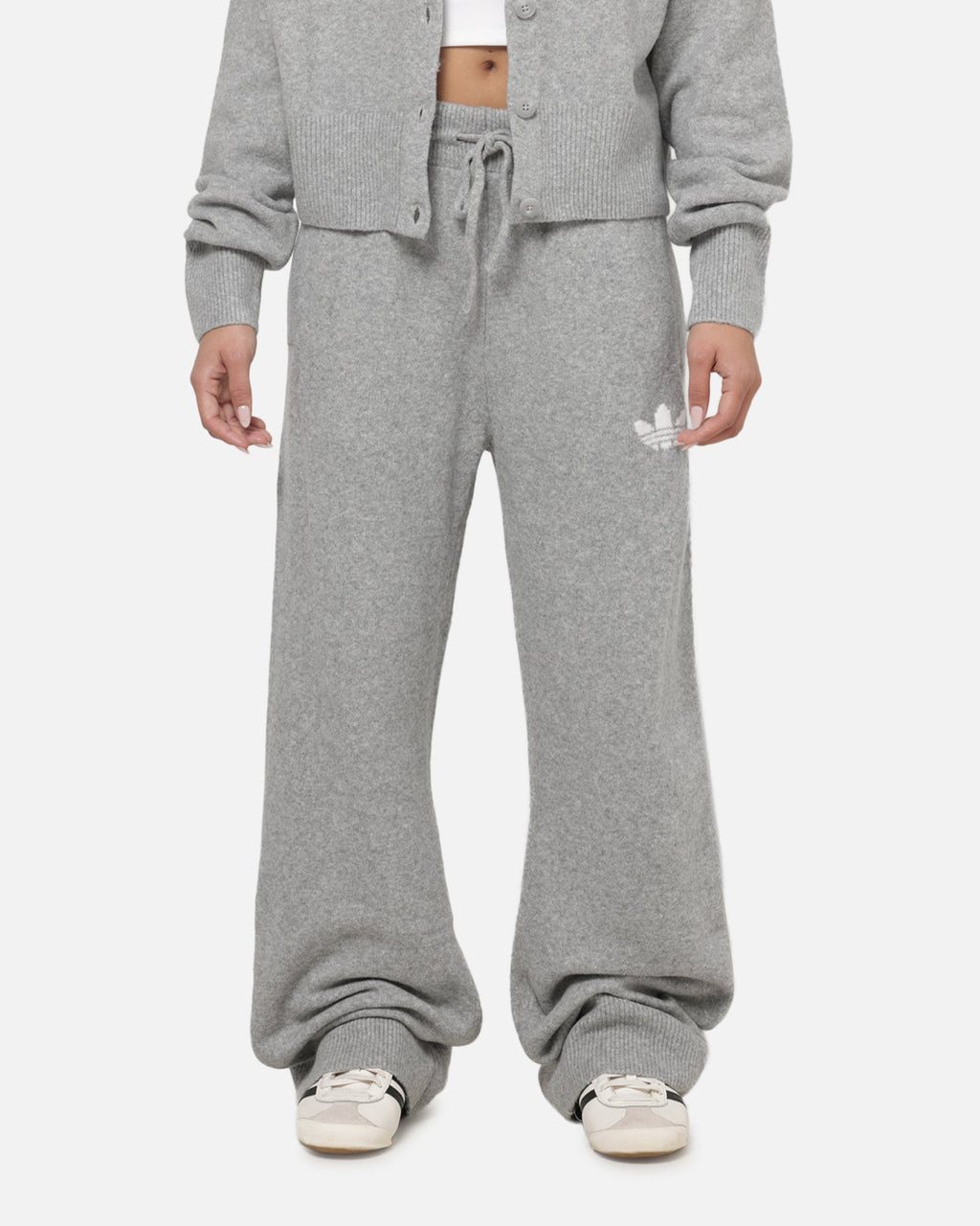Best-Selling Adidas Women's Essentials Knit Pants Medium Grey Heather