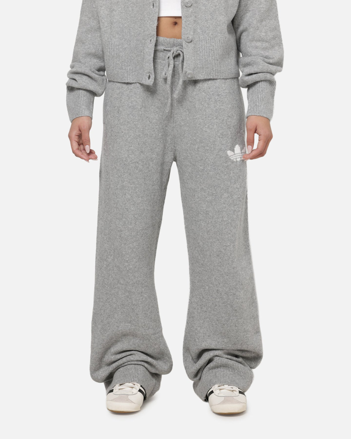 Best-Selling Adidas Women's Essentials Knit Pants Medium Grey Heather