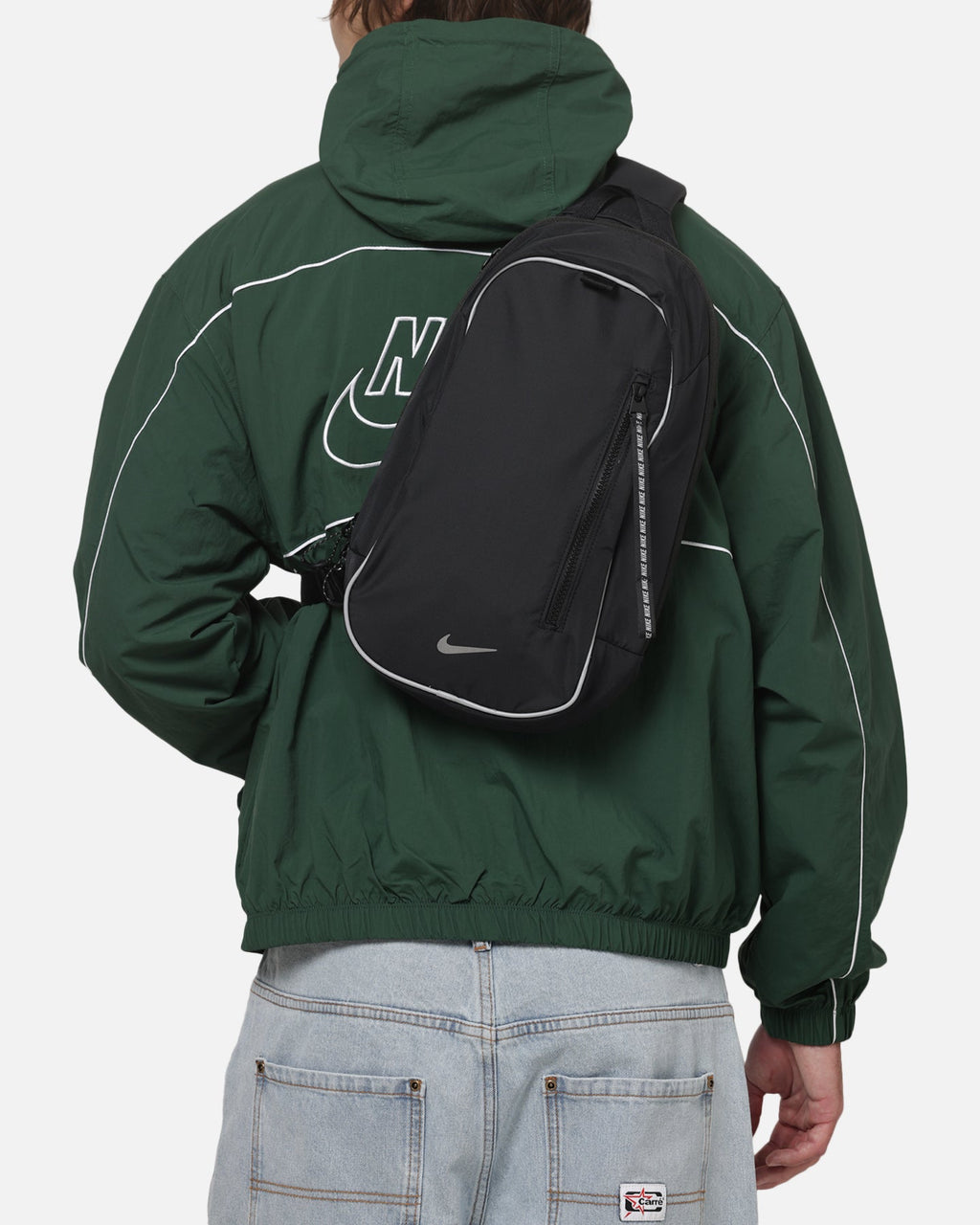 Top Seller Nike Sportswear Commute Sling Bag (8L) Black/Silver