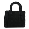 Ultra Matte Calfskin Cannage Small My ABCDior Lady Dior Black AT My store
