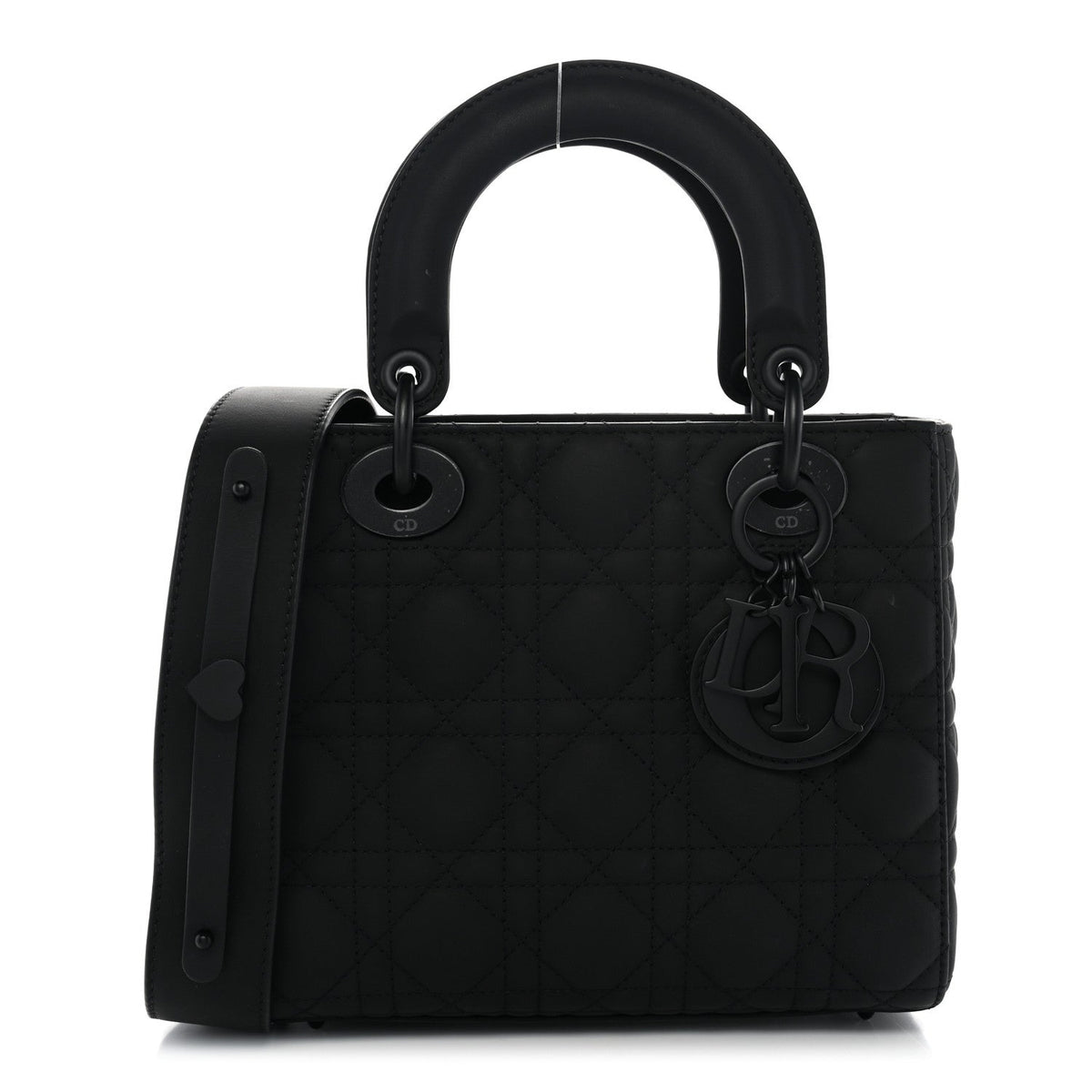 Ultra Matte Calfskin Cannage Small My ABCDior Lady Dior Black AT My store