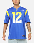 Top Seller Nike Los Angeles Rams Puka Nacua #12 Home Game NFL Jersey Blue
