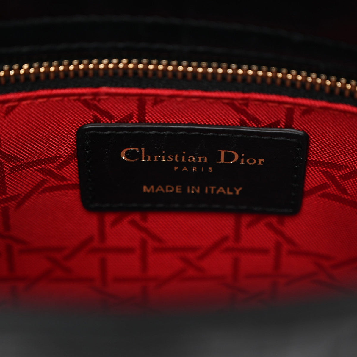 Lambskin Cannage Small My ABCDior Lady Dior Black AT My store