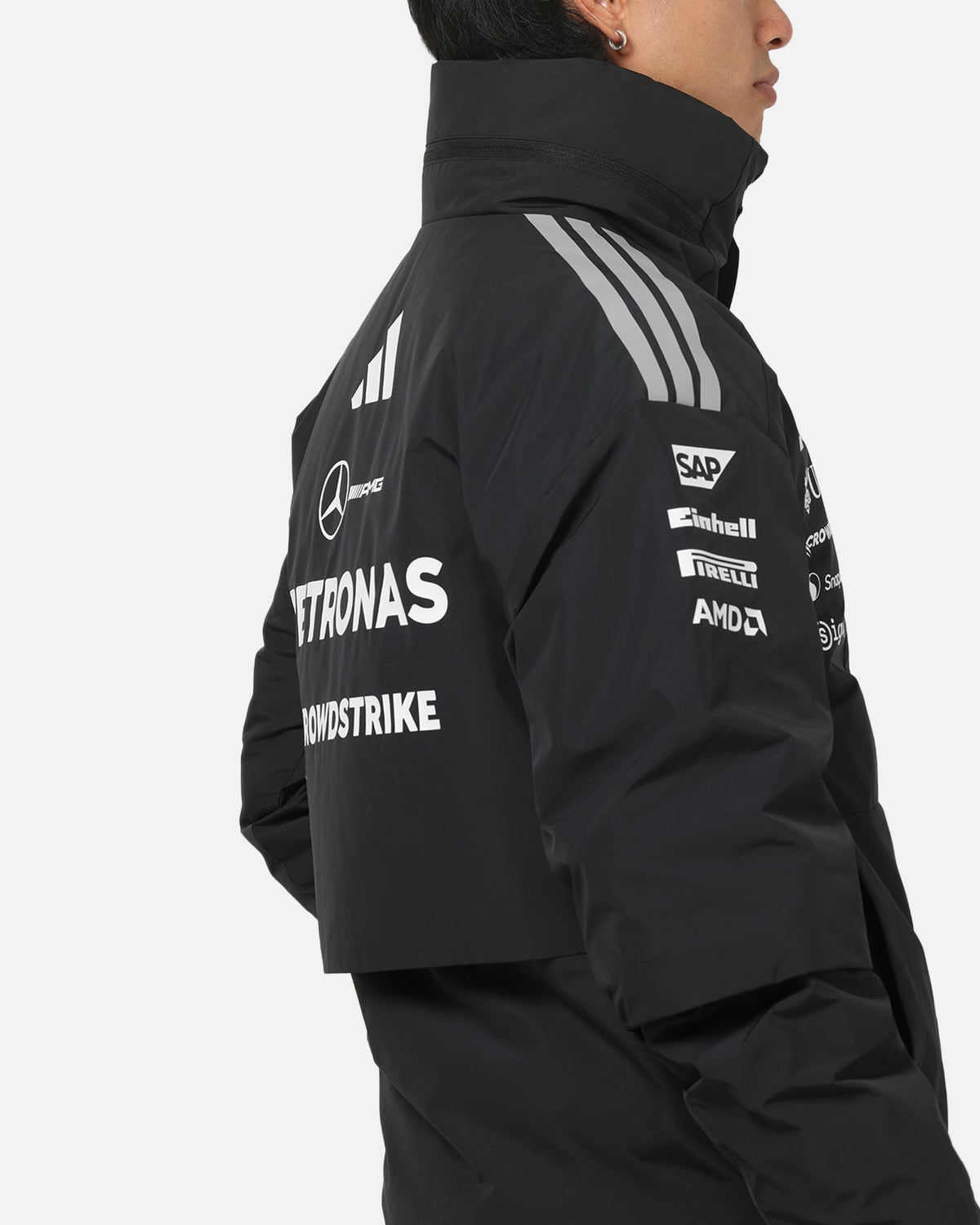 Best-Selling Adidas Mercedes-AMG Petronas Formula 1 Team Engineers Jacket Black