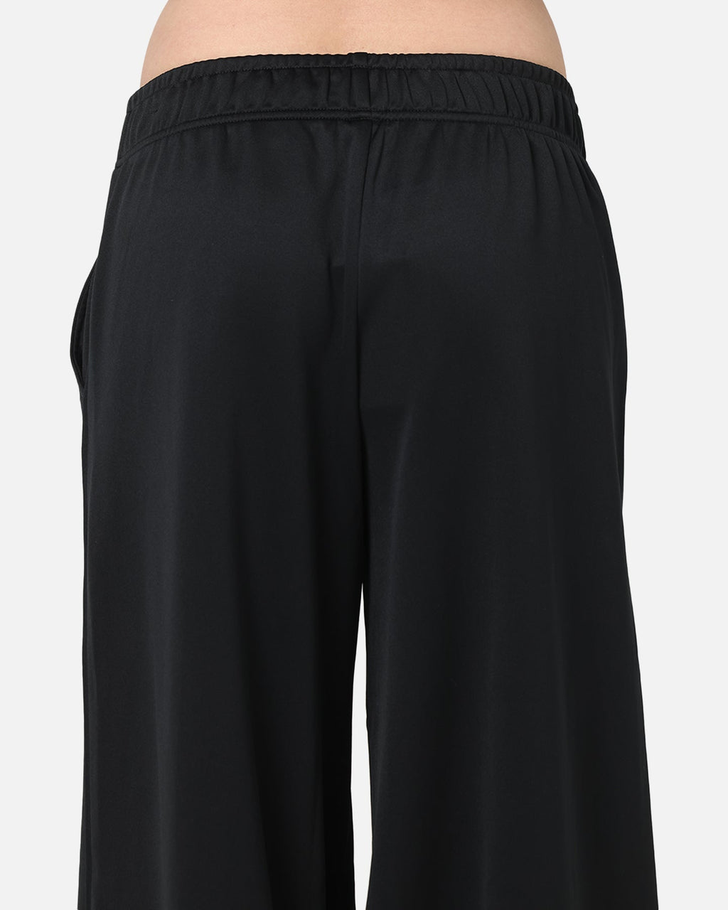 Top Seller Nike Women's Sportswear Mid-Rise Wide-Leg Track Pants Black/Black/Sail