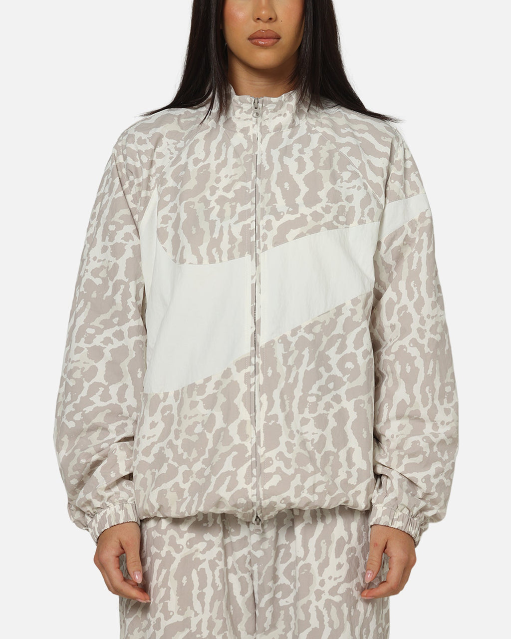 Top Seller Nike Women's Sportswear Woven Printed Jacket Leopard/White